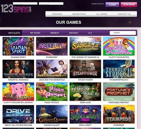 123 Spins Casino Review .